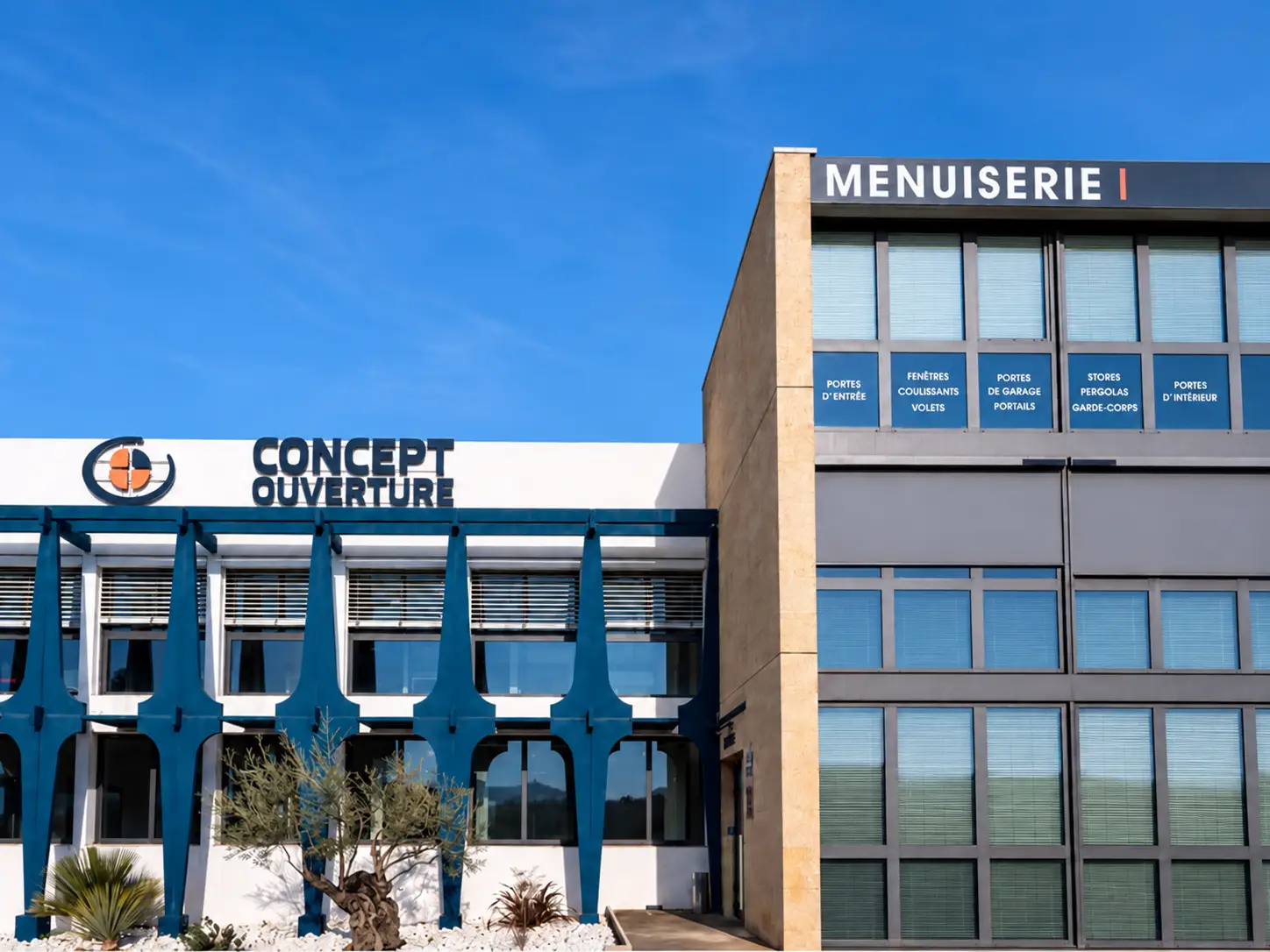 Le siège de Concept Ouverture à Vitrolles