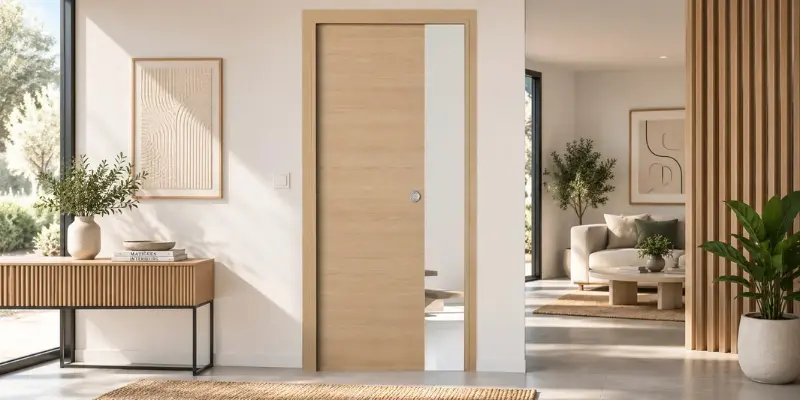 Porte coulissante intérieure