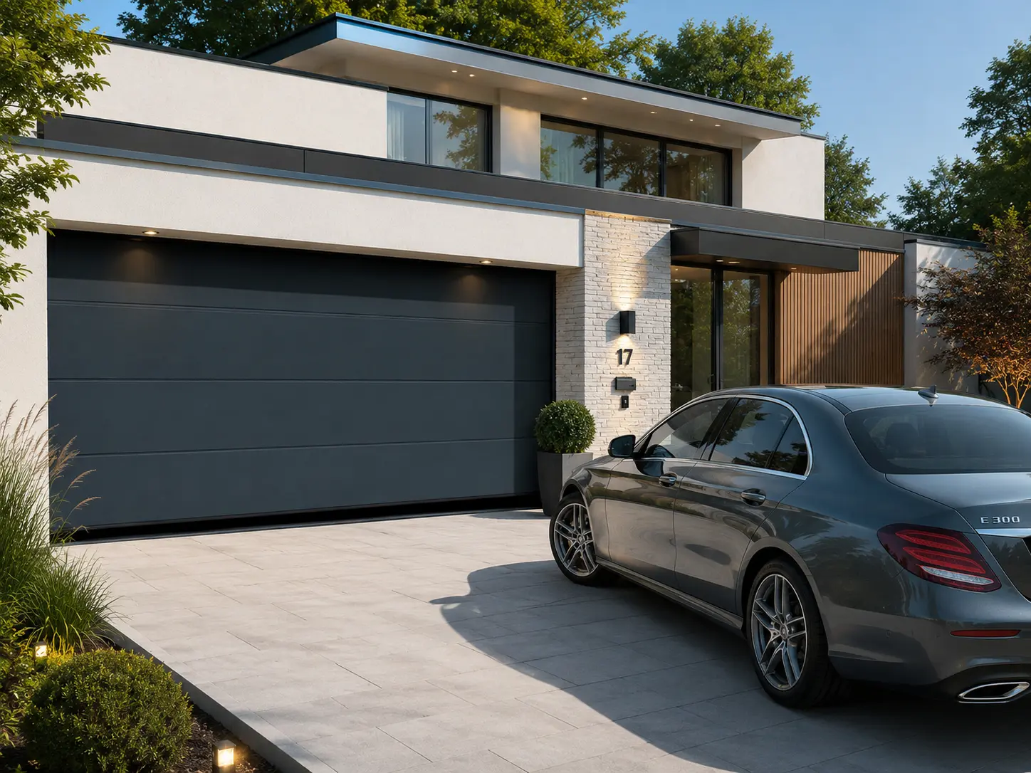 Porte de garage sur mesure